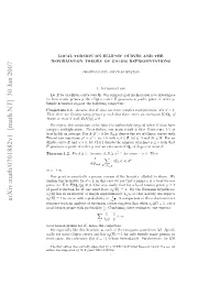 Arxiv:Math/0701882V1 [Math.NT] 30 Jan 2007 Ojcue1.1