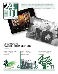 DLSU HOSTS RAMOS-HORTA LECTURE See Page 3