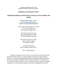 Emptiness and Coherence: Part 1