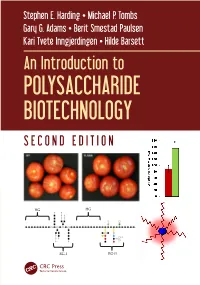 An Introduction to Polysaccharide Biotechnology, Second Edition