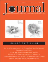 JRASC August 2006, High Resolution (PDF)