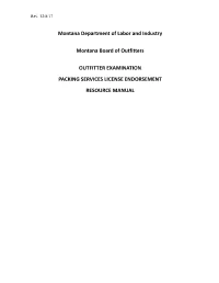 Reference Manual TABLE of CONTENTS