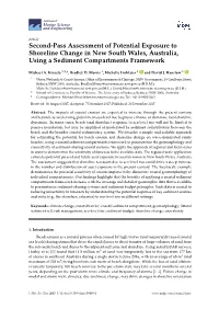 Second-Pass Assessment of Potential Exposure to Shoreline Change in New South Wales, Australia, Using a Sediment Compartments Framework