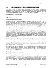 4.2 Agriculture and Forest Resources