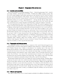Chapter 2 Geography of the Survey Area
