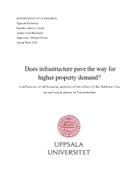 Does Infrastructure Pave the Way for Higher Property Demand?