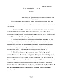 House Joint Resolution 774