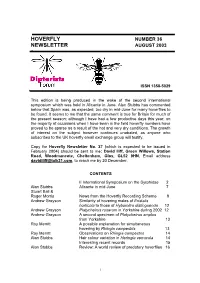 Hoverfly Newsletter 36