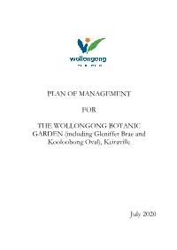 Plan of Management for The