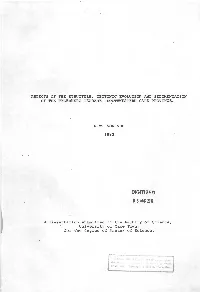 Aspects of the Structure, Tectonic Evolution and Sedimentation of The