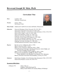 PDF of Curriculum Vitae