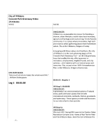 Template for Documentary 2-Column Film/Video Scripts