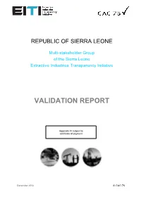 Validation Report