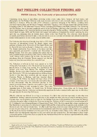 2. Nat Phillips Collection Finding