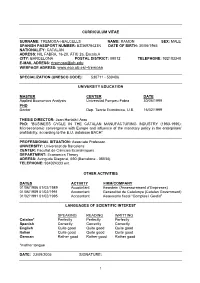 Curriculum Vitae