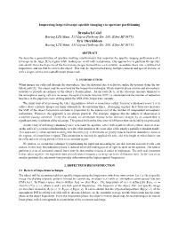 Improving Large-Telescope Speckle Imaging Via Aperture Partitioning