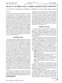Microtca.4 at SIRIUS and a CLOSER LOOK INTO the COMMUNITY
