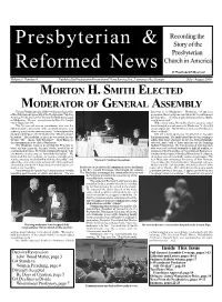 Morton H. Smith Elected Moderator of General