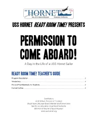 Permission to Come Aboard Teachers' Guide