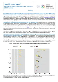 Insights from Income Distribution and Poverty in OECD Regions
