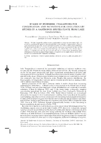 Scales of Endemism: Challenges for Conservation and Incentives for Evolutionary Studies in a Gastropod Species Flock from Lake Tanganyika