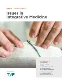 Issues in Integrative Medicine