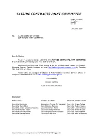 Tayside Contracts Joint Committee