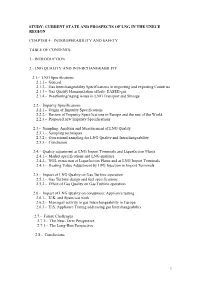 Current State and Prospects of Lng in the Unece Region