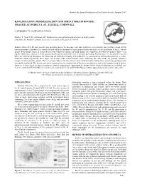 Kaolinisation, Mineralisation and Structures in Biotite Granite at Bodelva, St