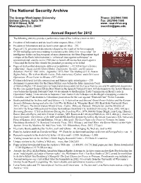 2012 Annual Report