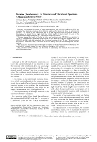 Borinine (Borabenzene): Its Structure and Vibrational Spectrum