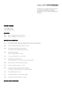 CHOE U-RAM B