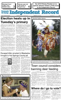 Election Heats up in Tuesday's Primary