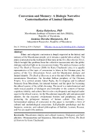 A Dialogic Narrative Contextualisation of Liminal Identity