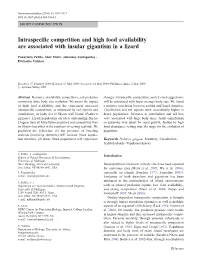 Intraspecific Competition and High Food Availability Are Associated with Insular Gigantism in a Lizard