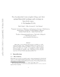 Non-Fundamental Trunc-Simplex Tilings and Their Optimal Hyperball Packings and Coverings in Hyperbolic Space I