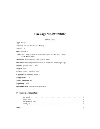 Package 'Showtextdb'