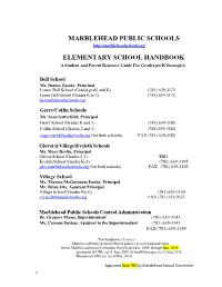 Marblehead Public Schools Elementary School