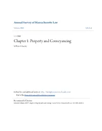 Property and Conveyancing William Schwartz