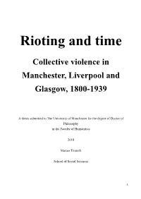 Rioting and Time