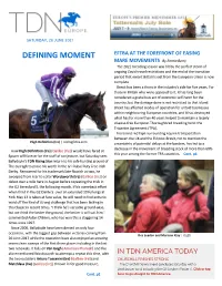 Tdn Europe • Page 2 of 17 • Thetdn.Com Saturday • 26 June 2021