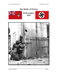 The Battle of Ortona