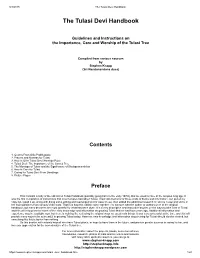 The Tulasi Devi Handbook