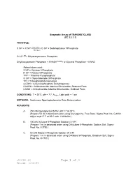 Transketolase (Ec 2.2.1.1)