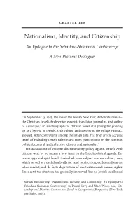 Clash of Identities: Explorations in Israeli and Palestinian Societies