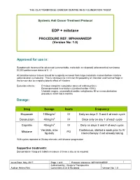 EDP & Mitotane Protocol