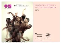 Equality, Diversity and Inclusion)