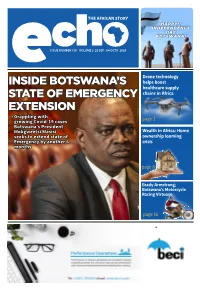 Inside Botswana's State of Emergency Extension