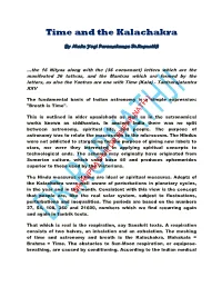 Time and the Kalachakra