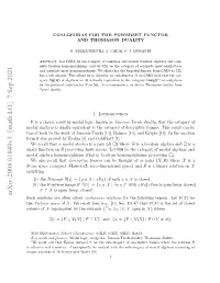 Arxiv:2008.01849V2 [Math.LO]